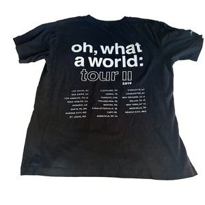 Kacey Musgraves 2019 Oh What A World Tour Shirt Adult Unisex Black Concert Large